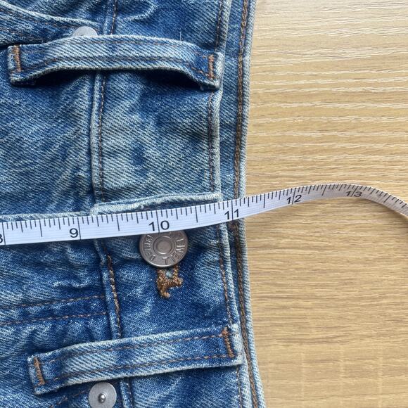 NWT Madewell Perfect Vintage Wide-Leg Jean Womens Size 23 Tall Medium Wash Basic - Picture 4 of 9